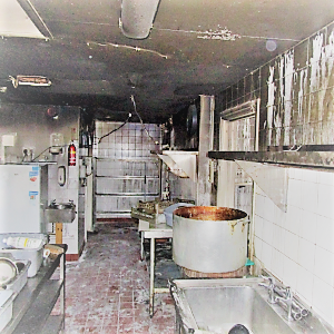 Fire damage kitchen reinstatement