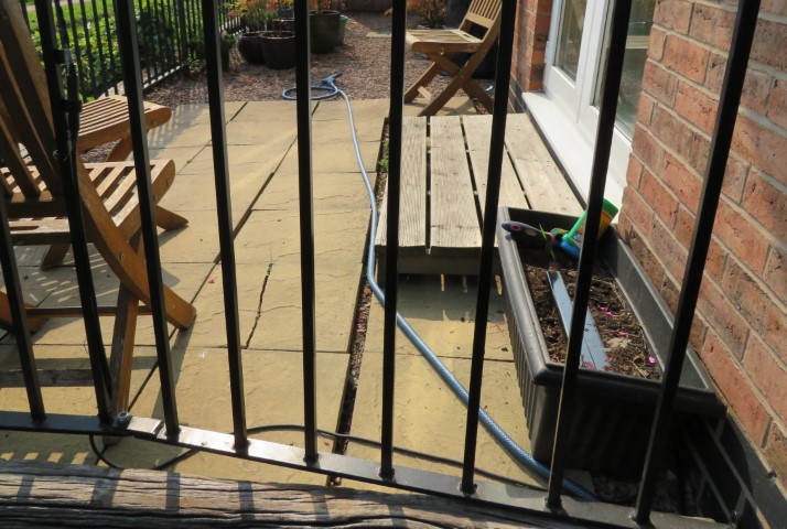 Patio Subsidence