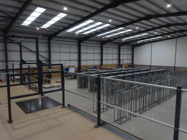image of warehouse from contract administration job