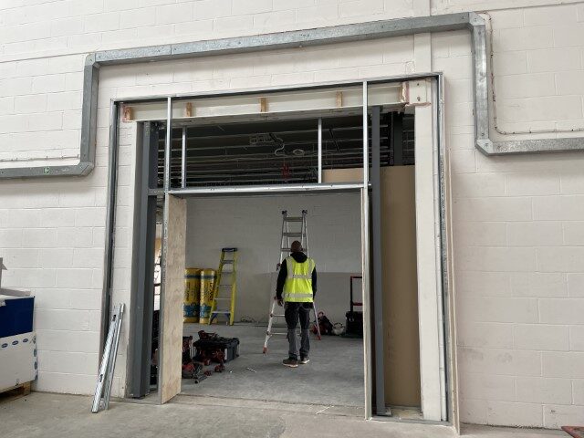 structural steel calculations new door