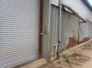 schedule of condition of portal frame warehouse