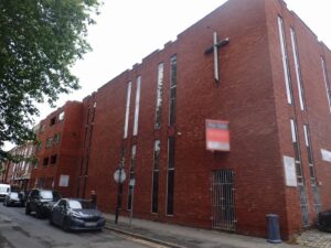modern church building survey warrington